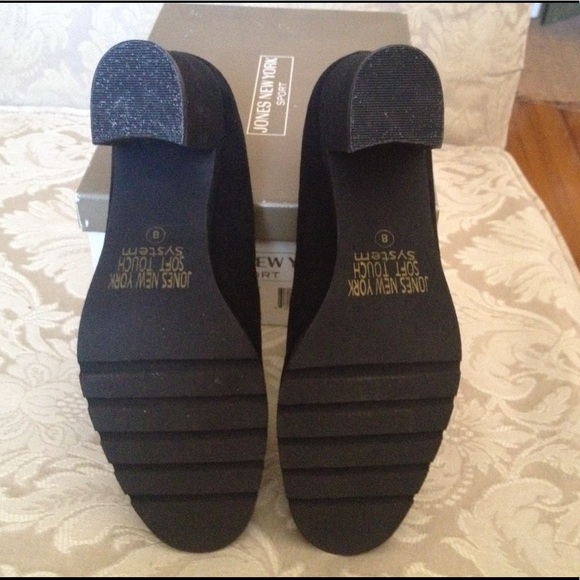 Jones New York Shoes Jones Of New York Suede High Heel Loafers